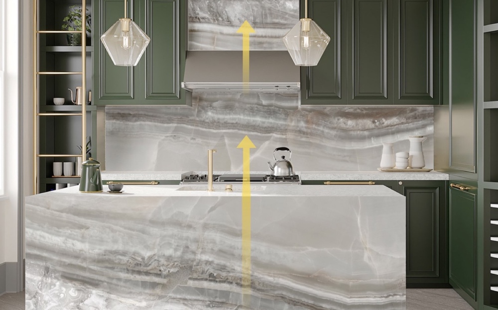 kitchen setting Sunnyvale bioquartz